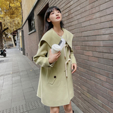 现货271-7505-P185新款毛呢外套控268，女装毛呢外套，浙宝271