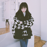 现货主推款271-8788-P175棋牌格衣外套控258，女装棉衣/棉服，浙宝271
