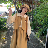 现货新款连衣裙+马甲套装271-8089P155K218，女装连衣裙，浙宝271