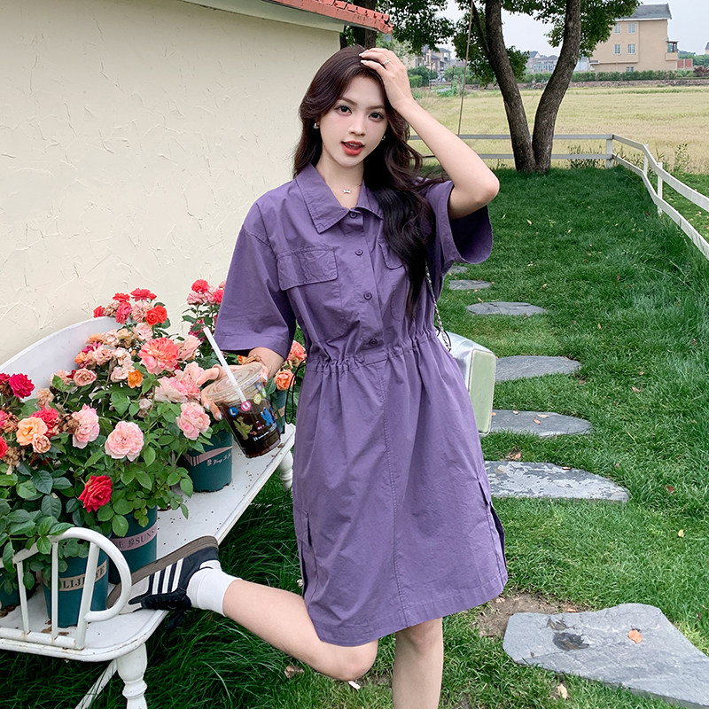 现货新款工装连衣裙2C369-6179P125K178，女装连衣裙，浙宝271