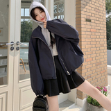 【学院风外套】新品现货韩系减龄休闲拼接外套271-8131P155K218，女装短外套，浙宝271