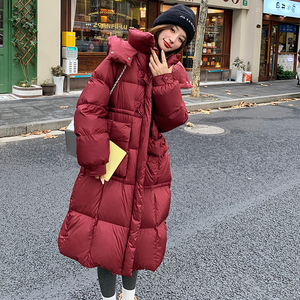 更新买家秀 现货  圣诞红喜感90白鸭绒羽绒服 271-9087-P395K558图片