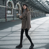 现货271-1525-P165中长款毛呢外套控238，女装毛呢外套，浙宝271