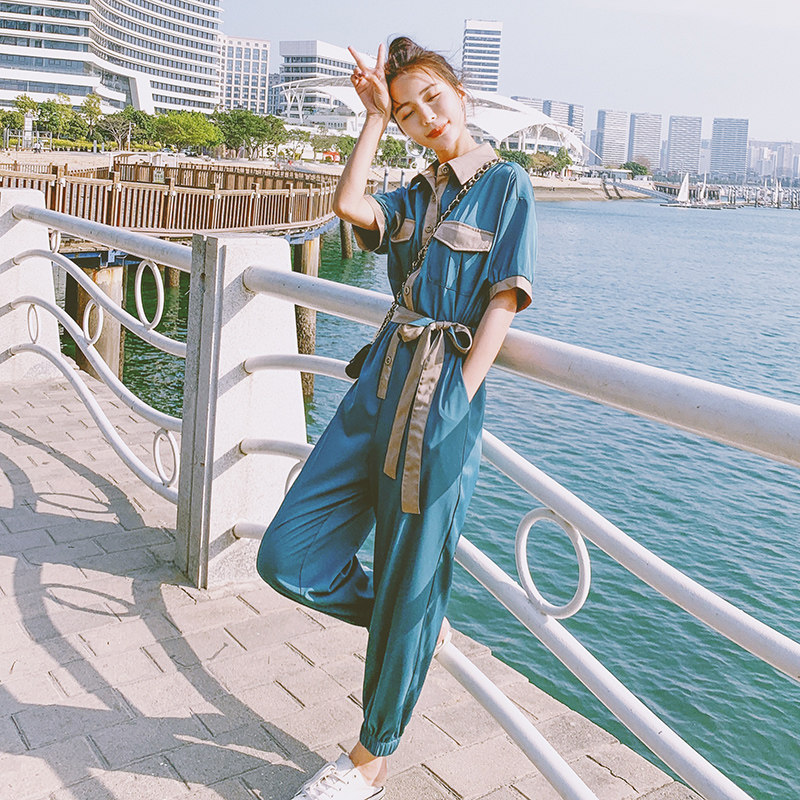 现货271-7026-P105新款连体裤控158,女装连体裤,浙宝271