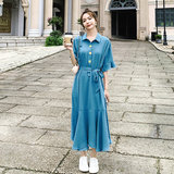 现货271-9871-P105新款连衣裙控158，女装连衣裙，浙宝271