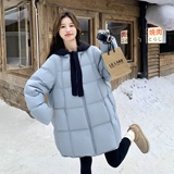 现货271-9278P375K558新款90绒羽绒服带针织帽子，女装羽绒服，浙宝271