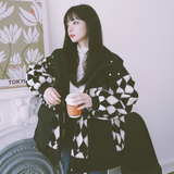 现货主推款271-8788-P175棋牌格衣外套控258，女装棉衣/棉服，浙宝271