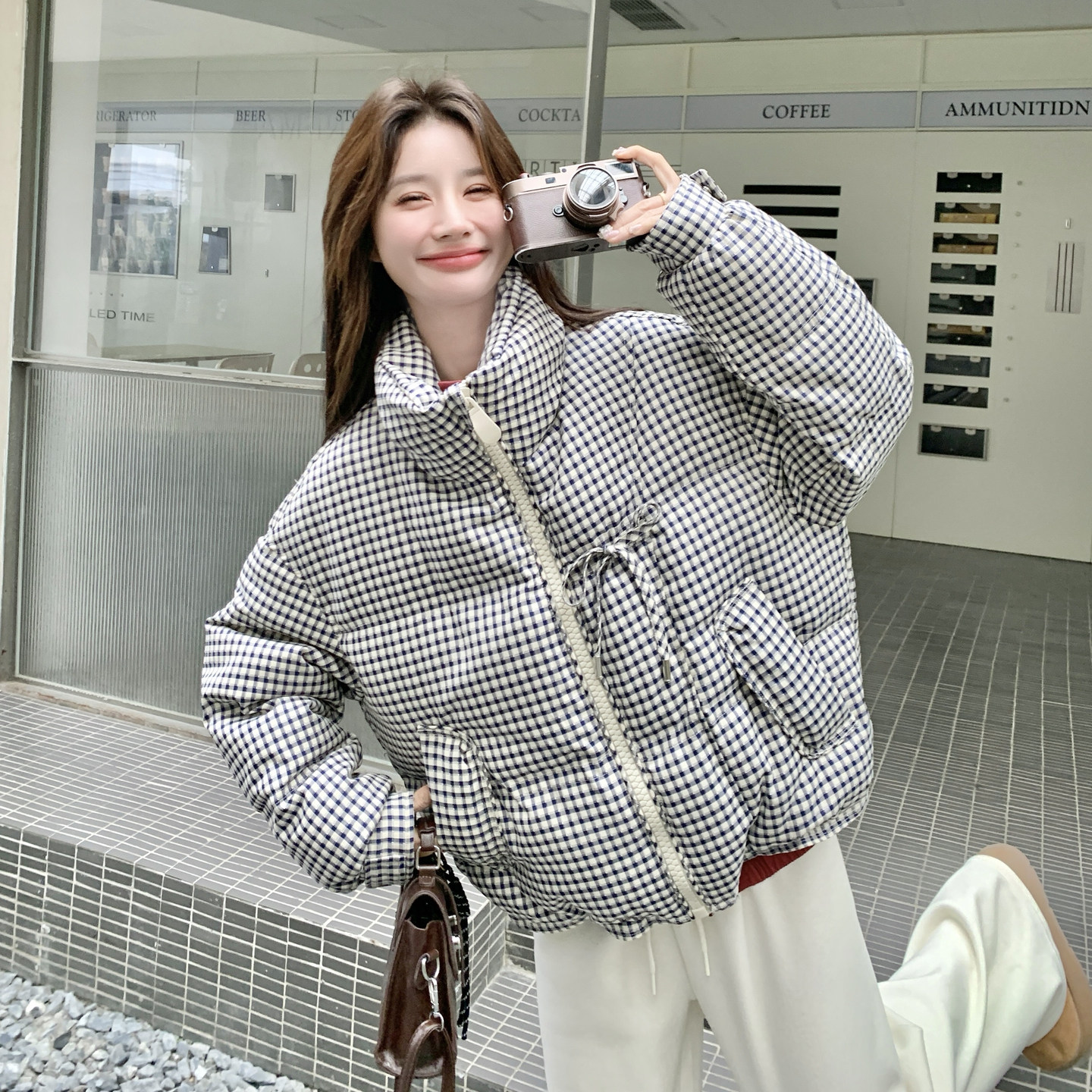 现货271-9267P335k498格子90白鸭绒羽绒服,商品下架区,浙宝271