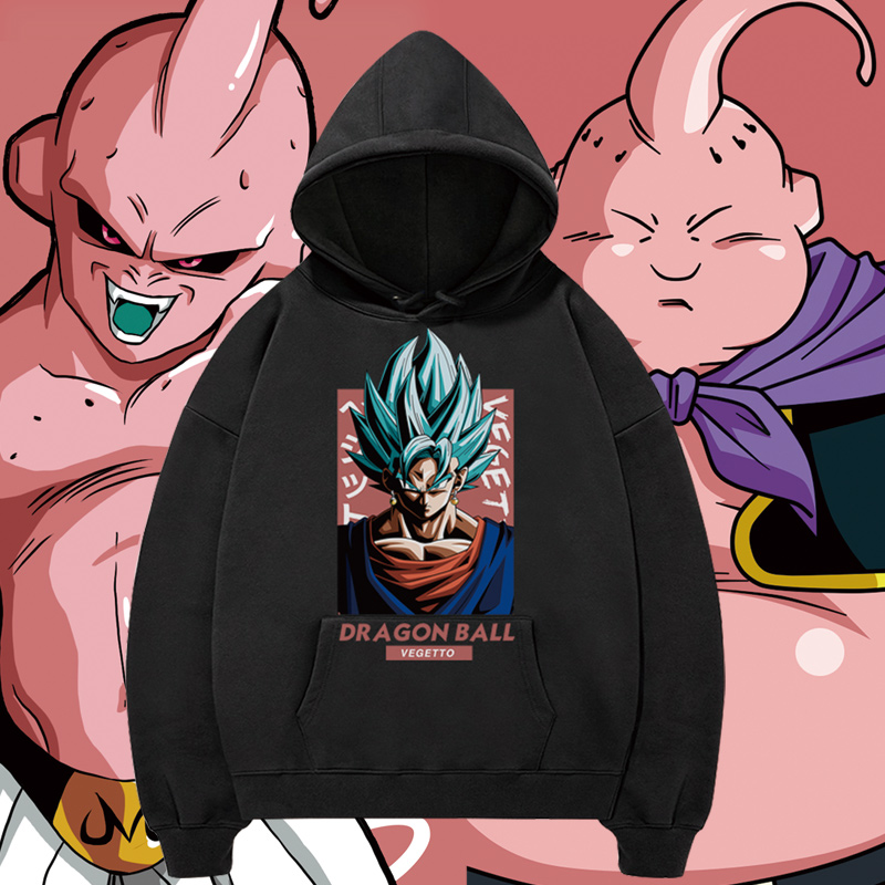 七龙珠动漫青少年连帽卫衣男