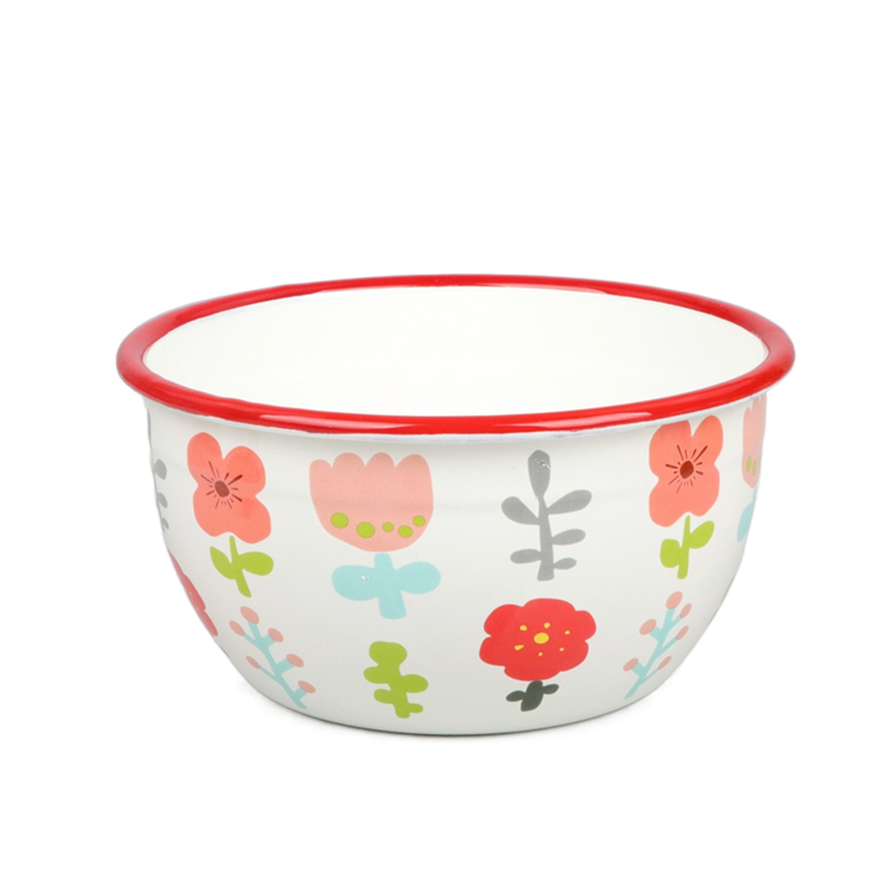 特厚珐琅搪瓷碗盘餐具