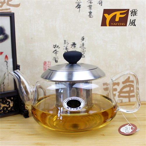 包邮新品雅风合欢壶手工制造高硼