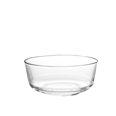 青苹果透明钢化光身玻璃碗