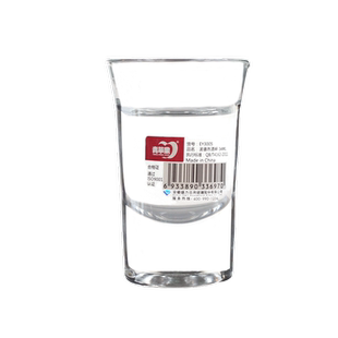 青苹果烈饮杯6只装波德烈酒杯厚底玻璃小杯小品杯白酒杯玻璃杯子