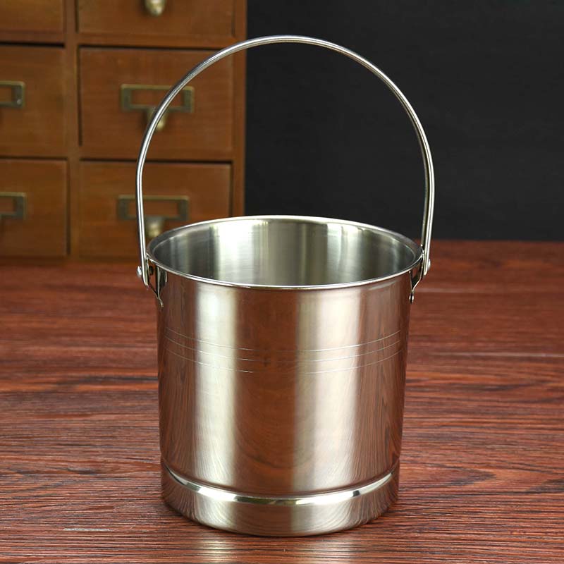 诺佰特不锈钢冰桶酒吧冰块桶提手