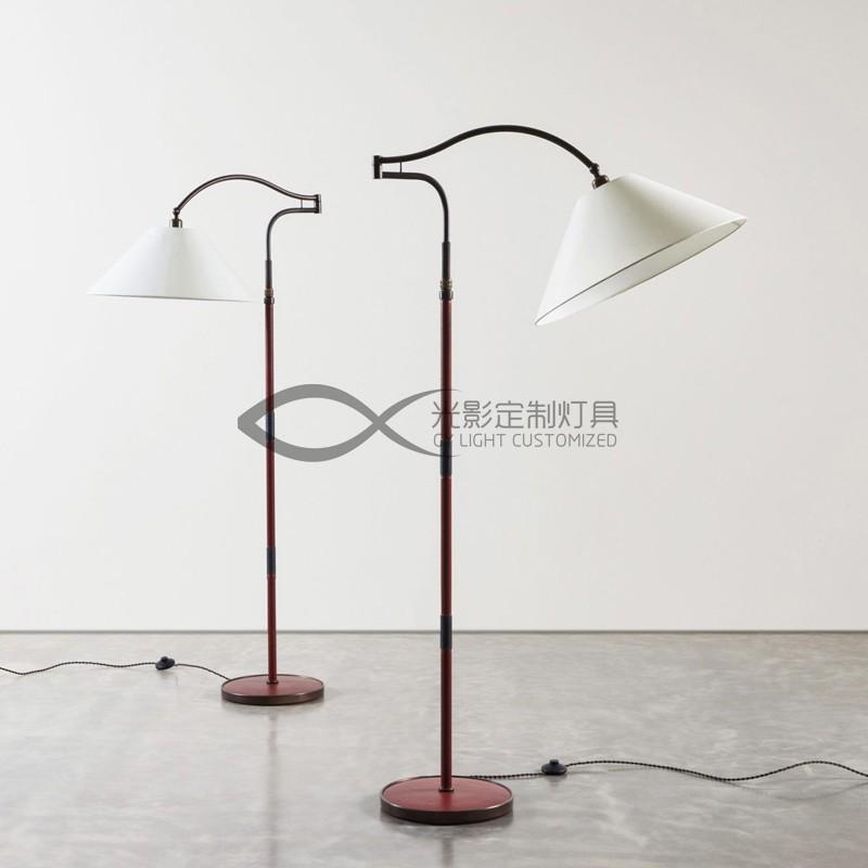 别墅定日式摇摆中古风落地灯客厅室侘寂风地灯Bremen Floor Lamp