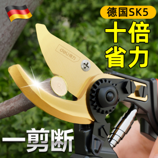 德国修枝剪剪刀果树园艺花艺专用摘果神器采柿子苹果园林剪子工具