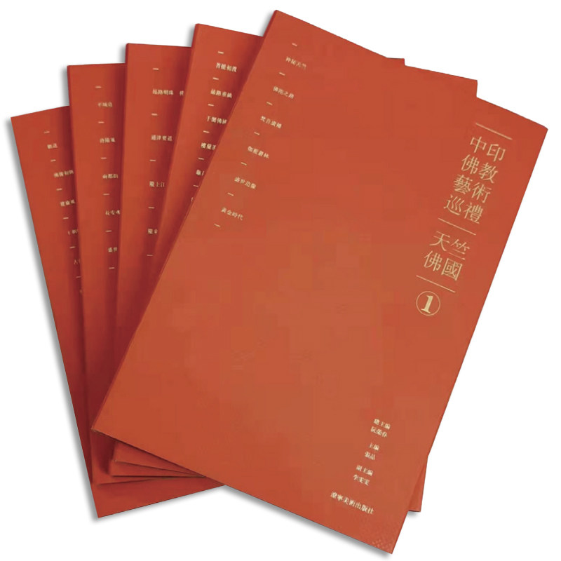 现货 中印佛教艺术巡礼 (5卷) 古丝绸之路石窟艺术 石窟 寺庙 佛教造像 壁画等艺术 佛教经典故事 宗教艺术考古 佛教历史