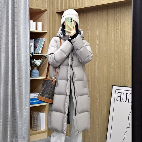 诗都奇95白鹅绒显瘦女羽绒服