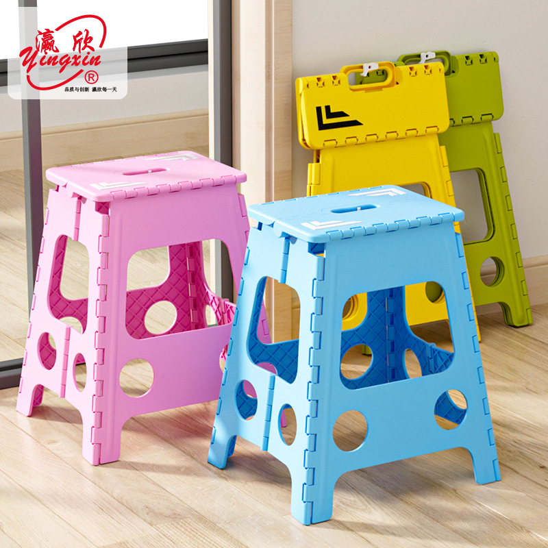 塑料折叠椅子加厚凳子