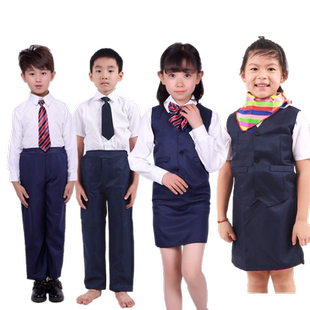 儿童职业演出服装银行员扮演服套装小小银行家工作服装教师表演服