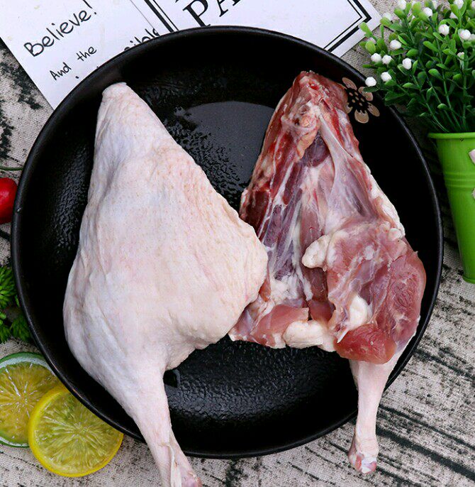 19斤/箱鸭边腿（不缩水）鸭大腿冷冻鸭腿冷冻食品冷冻生鲜批购