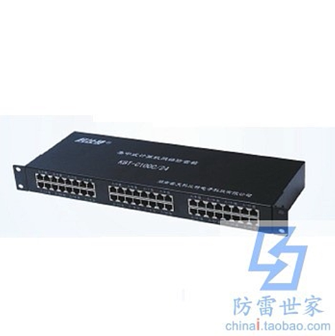 科比特KBT信号系列宽带24口KBT-C100C/24机架式浪涌保护器可议价
