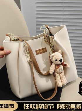 Viney托特包包2025新款女包真皮高级感大容量秋冬2024通勤单肩包