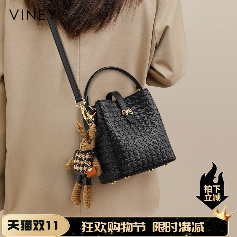 Viney水桶包包女式2025通用款女包