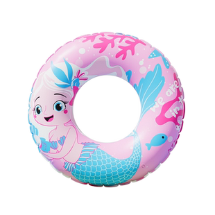 儿童游泳圈加厚款救生圈男女童防侧翻水泡浮圈初学宝宝成人腋下圈