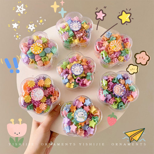 儿童可爱花朵小抓夹超萌头饰