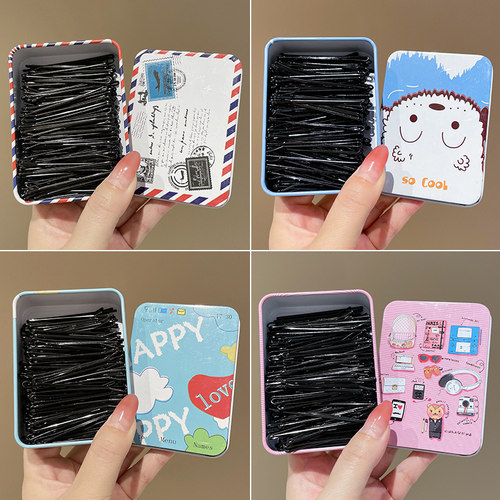 伊饰界一字夹钢丝日韩