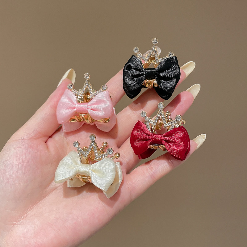 伊饰界抓夹合金+布艺韩版