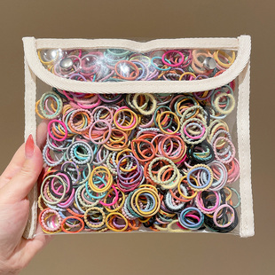 儿童橡皮筋发圈头绳夏季 扎头发女宝宝不伤发头饰发绳女童发饰