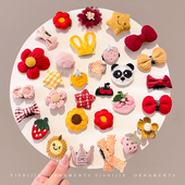 宝宝发夹2026新款 婴儿不伤发汗毛夹女童幼儿胎毛发卡儿童夹子头饰