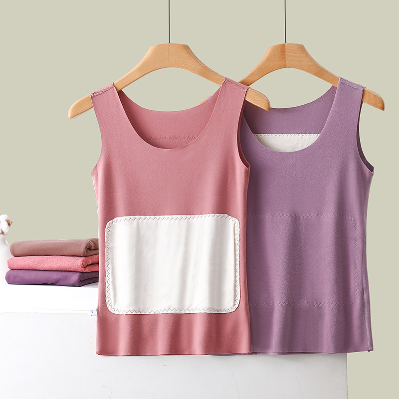 护腰护肚双面德绒保暖背心无痕背心女秋冬加绒吊带修身保暖,女士内衣/男士内衣/家居服,保暖背心,淘宝优惠券,粉丝福利购,淘宝优惠卷