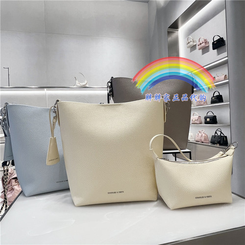 小CK单肩斜挎手提子母包