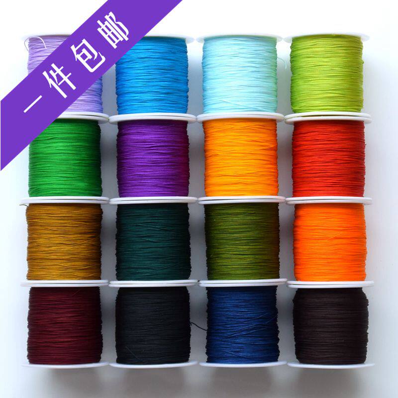 玉线中国结编织绳手链吊坠DIY