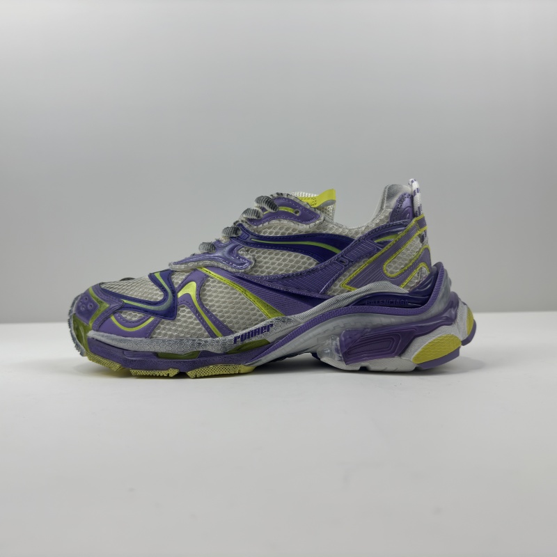 巴黎老爹鞋runner7厚底增高做旧