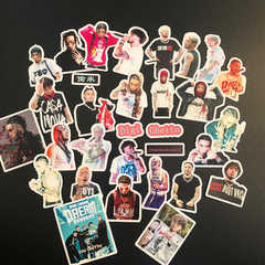 Thome偷米贴纸 digi ghetto周边说唱歌手高清防水贴画手机电脑贴