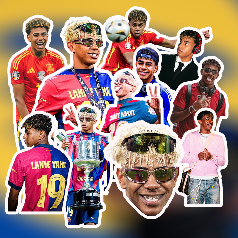 亚马尔贴纸巴萨罗纳巴塞周边