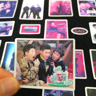 中国说唱巅峰对决周边rapper合集Gali  Capper TT宝贝大联盟贴纸