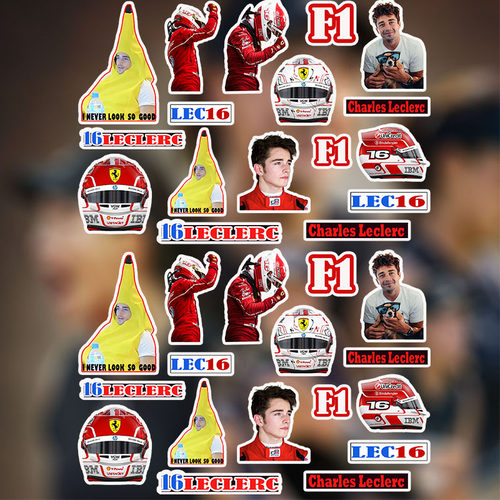 夏尔勒克莱尔贴纸Leclerc