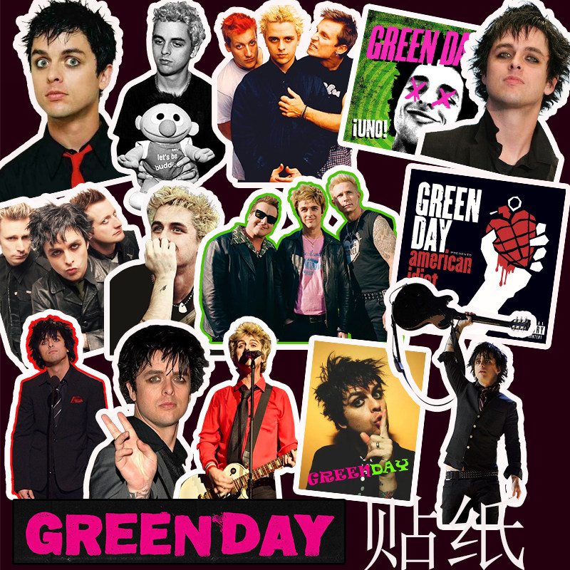 GREENDAY绿日乐队贴纸图片