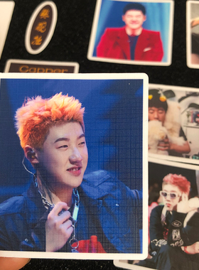 Capper贴纸防水新款少年说唱企划周边手机壳装饰贴手账素材DIY