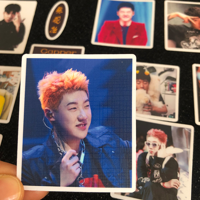 diy防水新款少年说唱手账素材