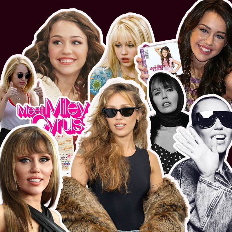 麦莉·赛勒斯Miley Cyrus贴纸欧美女歌手高颜值手机diy