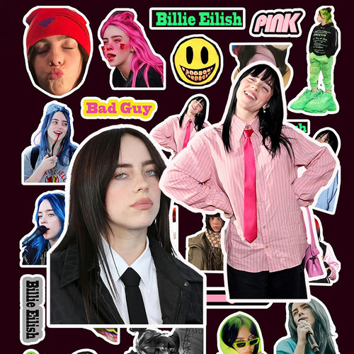碧梨BillieEilish贴纸