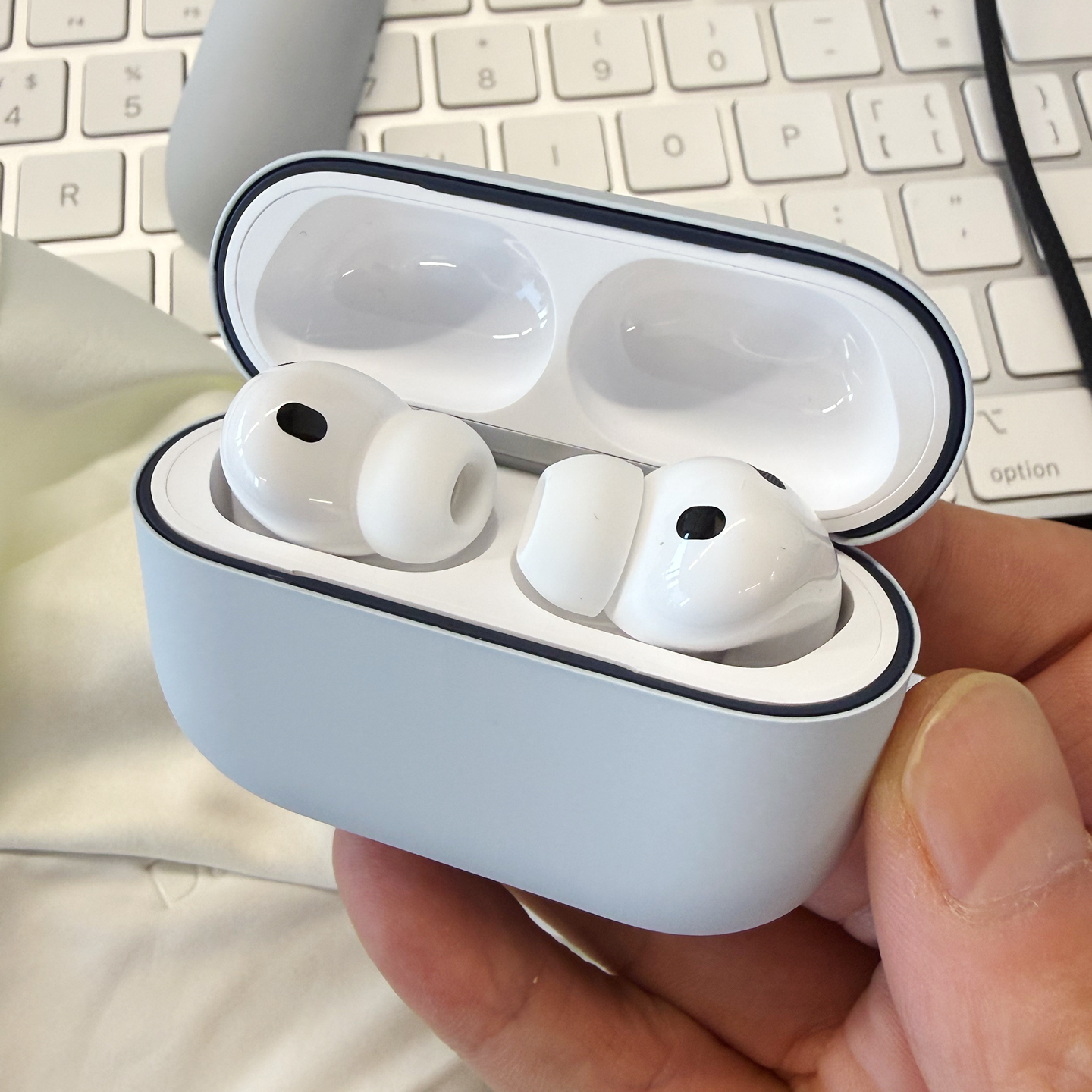 Damon原创AirPods Pro 3液态硅胶耳机壳airpodspro3保护套分体软壳