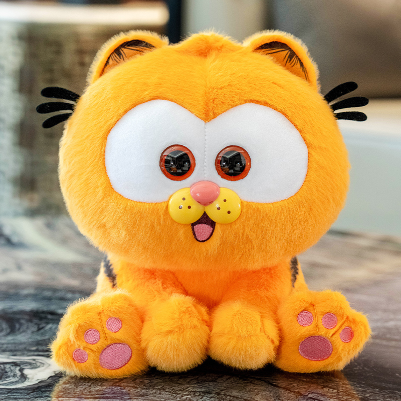 正版童年加菲猫公仔可爱猫咪玩偶