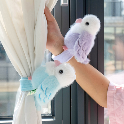 玄凤小鸟钥匙扣挂件鹦鹉啪啪圈